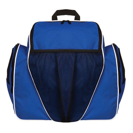 CHAMPION SPORTS 18 x 19 x 10 in. Deluxe All Purpose Backpack&#44; Royal Blue BP1810BL